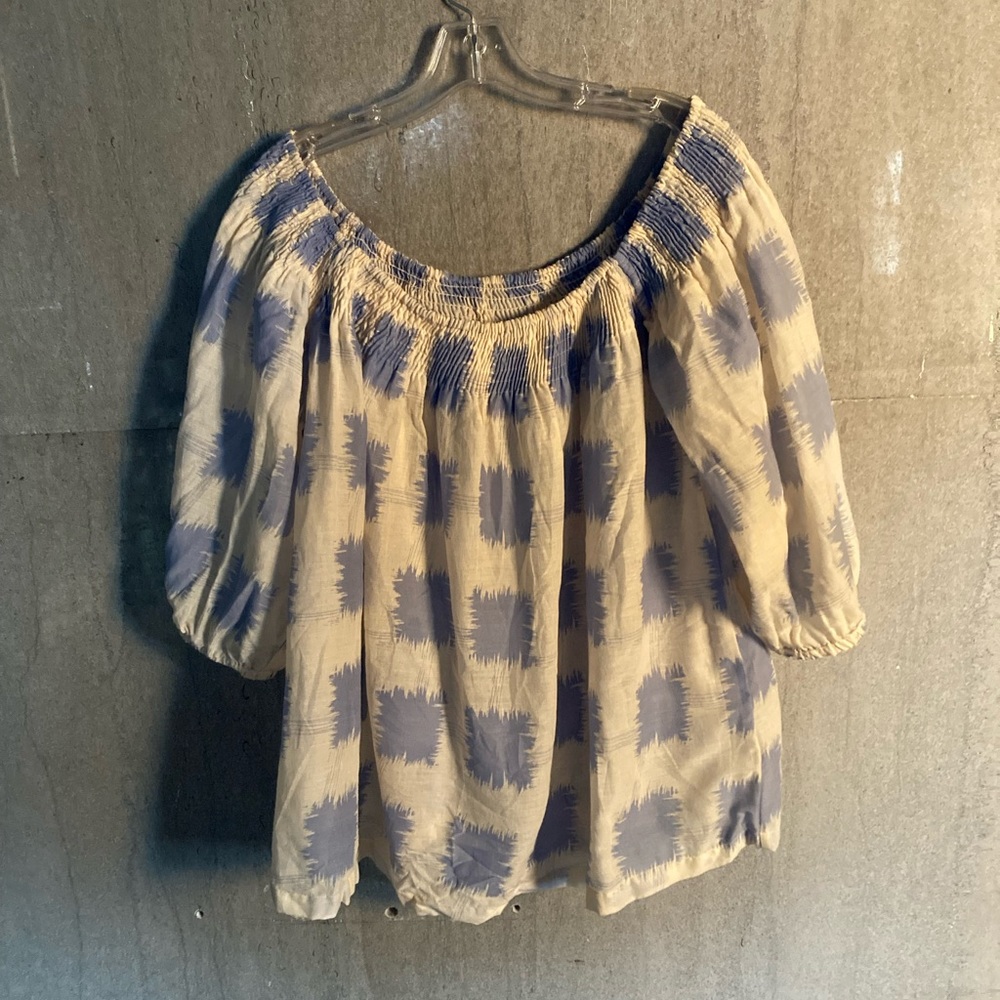 French Connection Smocked Top